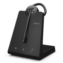 Jabra engage 45 se auricolare wireless a clip, a padiglione ufficio nero
