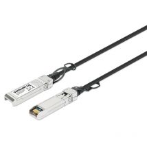 Intellinet 508445 cavo infiniband e in fibra ottica 3 m sfp+ nero, argento