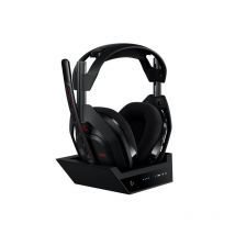 Logitechg astro a50 (gen 5) schwarz - kabelloses lightspeed gaming-headset und basisstation mit playsync audio