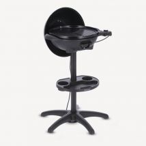 Severin pg 8541 barbecue-grill con standgestell nero