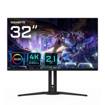 Aorus fo32u2p monitor pc 80 cm (31.5) 3840 x 2160 pixel 4k ultra hd oled nero