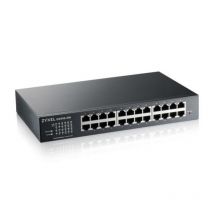 Zyxel switch managed 24 porte gigabit, design senza ventole, desktop, nebulaflex
