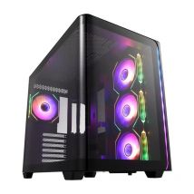 Fsp fortron m580-ba argb midi tower vetro temperato no-power atx/matx/mini-itx