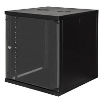 Link armadio rack 19 12 unita da muro (a)620x (l)540 x profondita 600 mm. colore nero