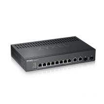 Zyxel switch managed layer 3 lite, 8x gb, 2x sfp, fanless desktop/rack, nflex