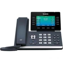 Yealink sip-t54w telefono voip android bluetooth wi-fi display 4,3 usb supporto cuffie wireless 16 linee