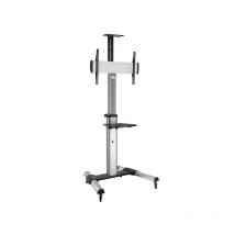 Roline carrello tv ,pivot function, 50 kg, 177.8cm, grigio
