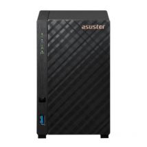 Nas asustor as1202t x 2 hdd 3.5sata3 6gb/s -no hd- quad core 1.7ghz-1gb ddr4 (no espandibile) 1p 2.5glan-3p usb3.2