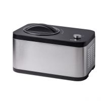 Unold 48826 eismaschine & joghurtbereiter eva gelatiera compressore 1,5 l 120 w nero, acciaio inox