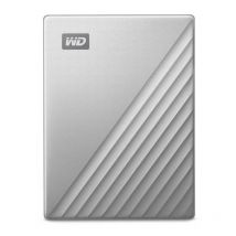Western digital my passport ultra disco rigido esterno 1 tb nero, argento