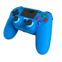 Dragon shock mizar sony ps4 controller wireless di precisione blue