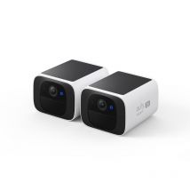 Eufy solocam s220 (2-cam pack) cubo telecamera di sicurezza ip interno e esterno soffitto/muro