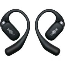 Shokz openfit cuffie auricolari wireless bluetooth 5.2 a clip per sportivi shiamate e musica nero