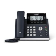 Yealink telefono voip 2xlan gigabit, display monocromatico, 1xrj9, 16 linee sip