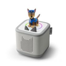 Tonies toniebox 2 kabelloser lautsprecher für kinder full play mondgrau inkl. game tonies play m & paw patrol tonie chase