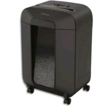 Fellowes lx85 distruggidocumenti a frammento cestino 19lt capacita` 12 fogli nero