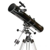 Sky watcher newton 114 telescopio riflettore obiettivo 114 mm focale 900 mm con treppiede nero