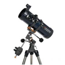 Celestron astromaster 114eq telescopio diametro obiettivo 114mm focale 1000mm 50x/100x treppiede incluso colore nero