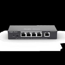 Reyee smart switch poe gigabit 5 p., 4 p. poe/poe+, poe power budget 54w (chassis metallico desktop)