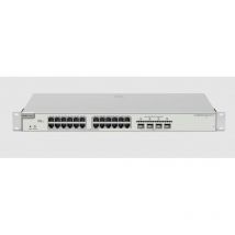 Reyee switch poe 24 porte gigabit, layer 2+, cloud managed, 4 porte uplink 10g sfp+, poe budget 370w