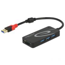 Tragant 62899 replicatore di porte e docking station per laptop usb 3.2 gen 1 (3.1 gen 1) type-a nero