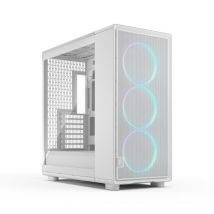 Fractal design epoch xl white tg rgb light tint atx gaming gehäuse mesh