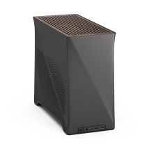 Fractal design era 2 charcoal gray mini-itx gaming design gehäuse grau