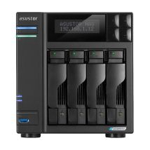 Nas asustor as6704t v2 x 4hdd/ssd 3.5/2.5sata3 6gb/s -no hd- qc 2.0ghz-4gb ddr4-2p 5g-4xm.2 nvme 1p pcie gen3-gar.3 anni
