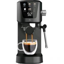 Cecotec cafelizzia 20 touch macchina da caffe` espresso e cappuccino 1.350w 20 bar schermo tattile vaporizzatore serbatoio acqua 1lt thermoblock scalda tazze vassoio gocce accessori