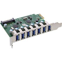 Inline scheda di interfaccia, 7x usb-a 3.2 gen.1, pcie, con connettore sata