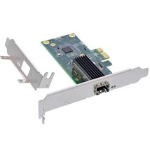 Inline scheda di rete gigabit, 1x sfp, pcie x1
