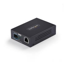 Startech.com media converter in fibra 10gbe multi-gigabit sfp+, convertitore rj-45 gigabit ethernet a sfp+ 10gbase-x,