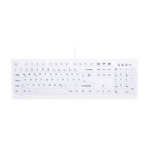 Contour design active key ak-c8100 tastiera ufficio rf wireless tedesco bianco