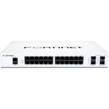 Fortiswitch-124f fortiswitch-124f switch con 24 p. ge + 4 p. sfp+ + 1 p. console rj45