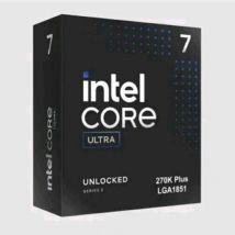 Cpu intel core ultra 7 270k plus 3,7ghz (5,5ghz turbo) 24core bx80768270k 40mb lga1851 125w intel graphic box no fan gar. 3anni