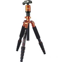 Rollei compact traveler no. 1 treppiede fotocamere digitali/film 3 gamba/gambe nero, arancione