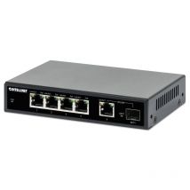 Intellinet 561822 switch di rete gigabit ethernet (10/100/1000) supporto power over ethernet (poe) nero