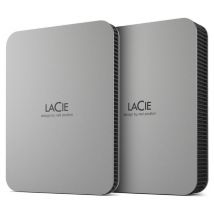 Lacie mobile drive (2022) disco rigido esterno 5 tb argento
