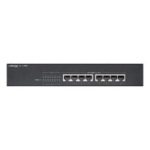 Lancom gs-1208p, unmanaged, gigabit ethernet (10/100/1000), power over ethernet (poe), rack-einbau, 1u