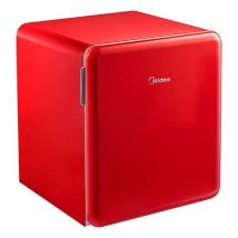 Midea mini frigo bar tavolo monoporta 47lt e rosso mdrd86sle32