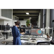 Poly cuffie monoaurali per ufficio savi 8410 dect 1880-1900 mhz certificate per microsoft teams