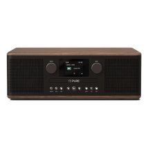 Pure classic c-d6 digitalradio coffee schwarz/walnuss eu/uk