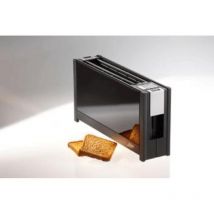Ritter volcano 5 langschlitz-toaster mit glasfronten schwarz