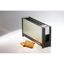 Ritter volcano 5 langschlitz-toaster mit glasfronten weiß