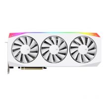Xfx mercury gaming rgb rx 9070 xt oc white grafikkarte 16gb gddr6 dp/hdmi