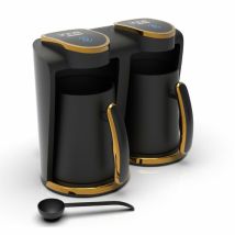 Inca ikm-02, tÃ¼rkische kaffeemaschine, 0,25 l, gemahlener kaffee, 400 w, schwarz, gold