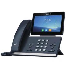 Yealink sip-t58w videotelefono voip android 9.0 bluetooth wi-fi display touch 7 cornetta cablata