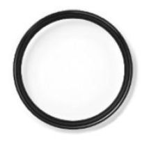 Carl zeiss 1970-243 filtro per lenti della macchina fotografica filtro a raggi ultravioletti (uv) per fotocamera 4,3 cm