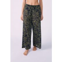 Luchtige strandbroek - PIPA B - L - Vert Sapin - Etam