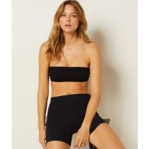 Short cycliste en coton biologique extensible - COTON 360 - L - Noir - Etam